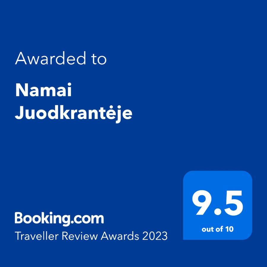 Namai Juodkranteje Apartamento Exterior foto